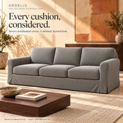 HELVOSDR™ Ardelis 7-Piece Stretch Sofa Slipcover Set — Washable Diamond-Texture Couch Cover with Separate Seat & Back Cushion Covers